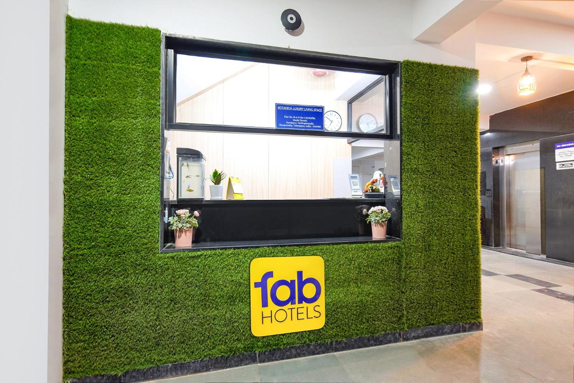 Fabhotel The Botanica - Nr Hyderabad Central University, Kondapur Kondapur  Luaran gambar